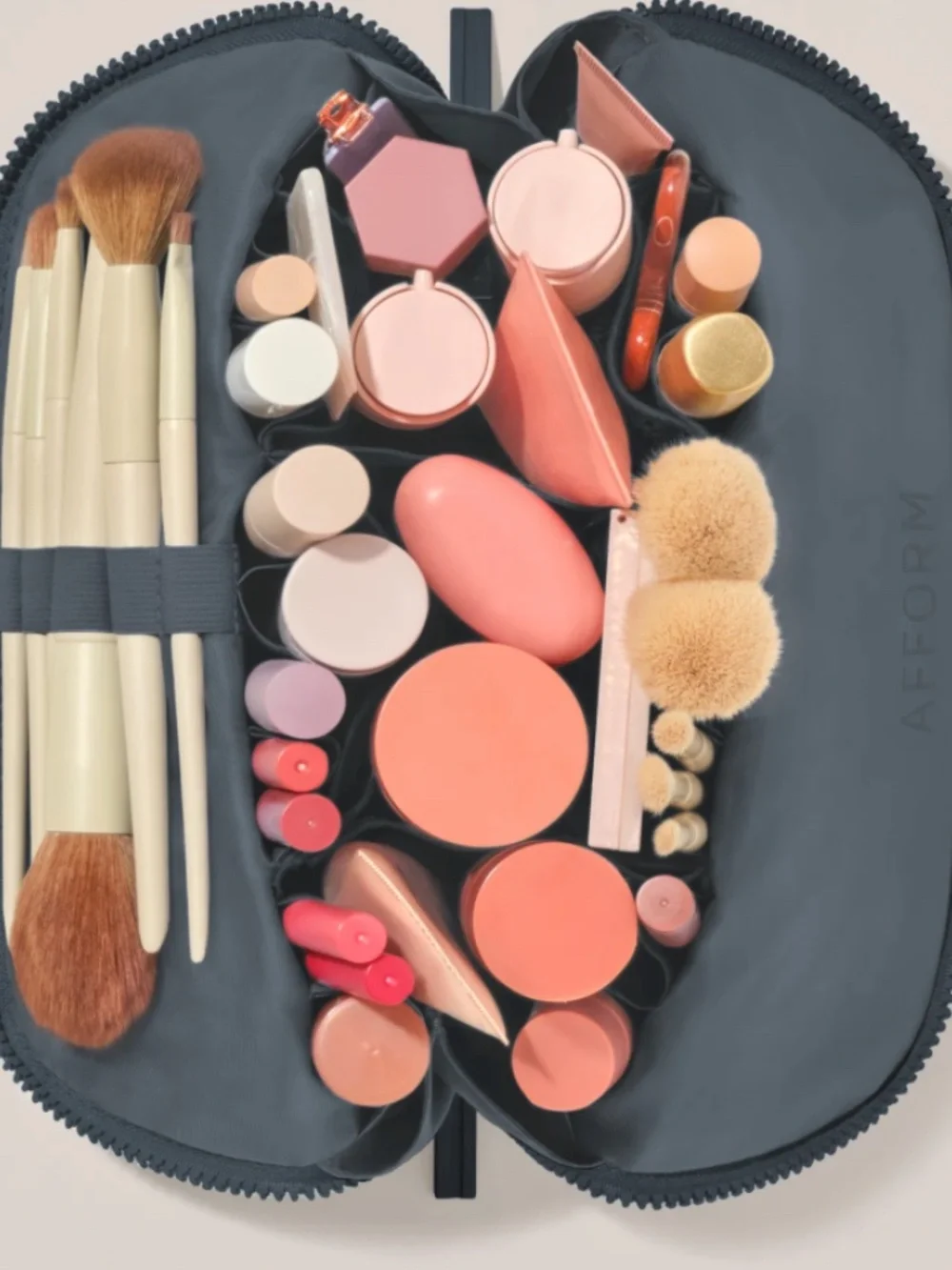 Vicuna Parallel/Aform Make Up Bag